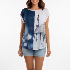 🍓Abercrombie & Fitch cool “ Paris” top